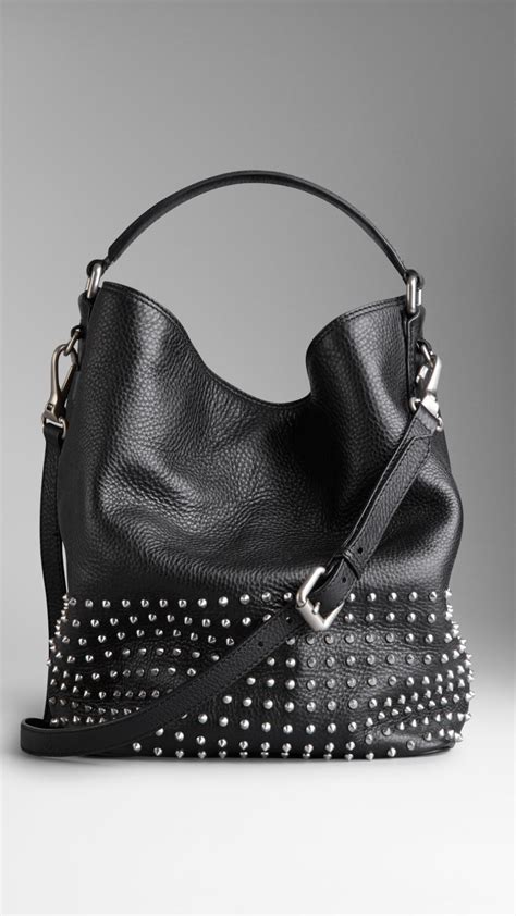 burberry black studded bag|where to buy burberry bags.